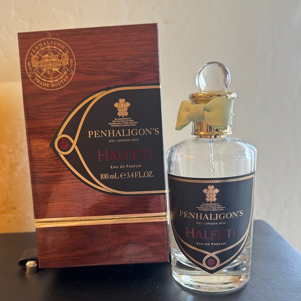Bottle only Penhaligon's Halfeti Eau de Parfum - empty bottle with cardboard box